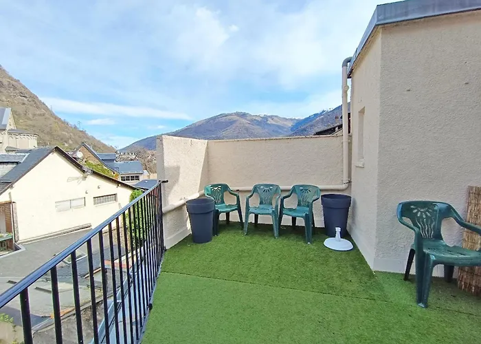 Alphonse 52, Grand T4, Terrasse, Wifi, 6 Personnes アパート Bagnères-de-Luchon